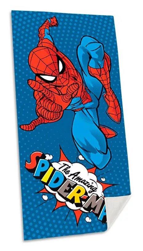 Amazing 70 x 140 cm katoen badlaken van Spiderman, 70 x 140 cm