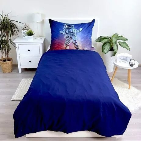 100% katoen dekbedset eenpersoons van Sweet Home in 140 x 200 cm