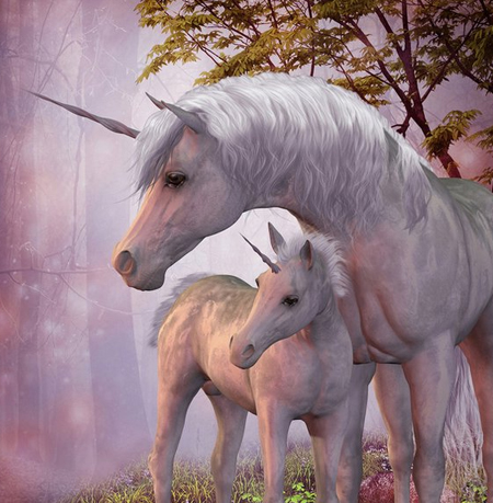 Unicorn slaapkamer