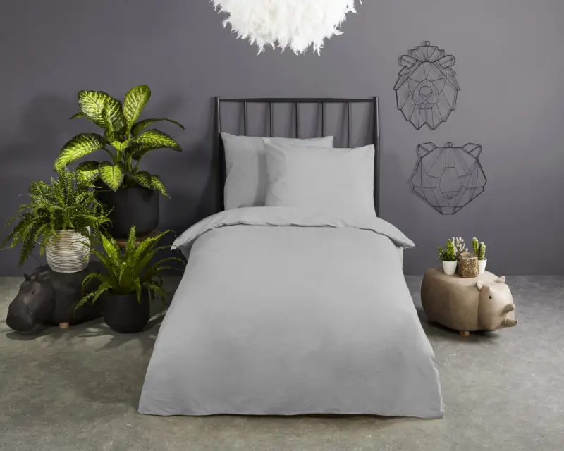 Overtrek van Good Morning, 120 x 150 cm, kussensloop 60 x 70 cm - kussensloop 60 x 70 cm