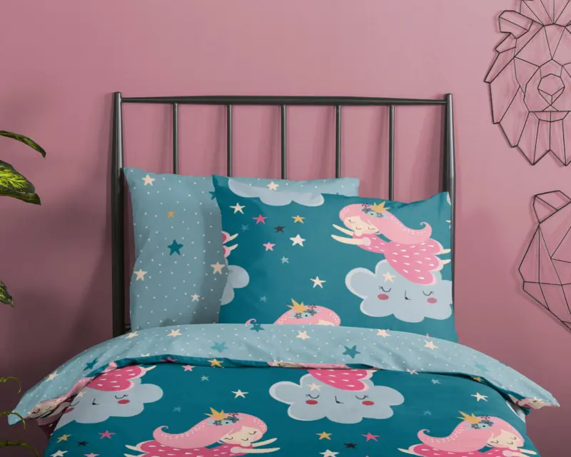 100% katoen dekbedset princes van Good Morning in 120 x 150 cm