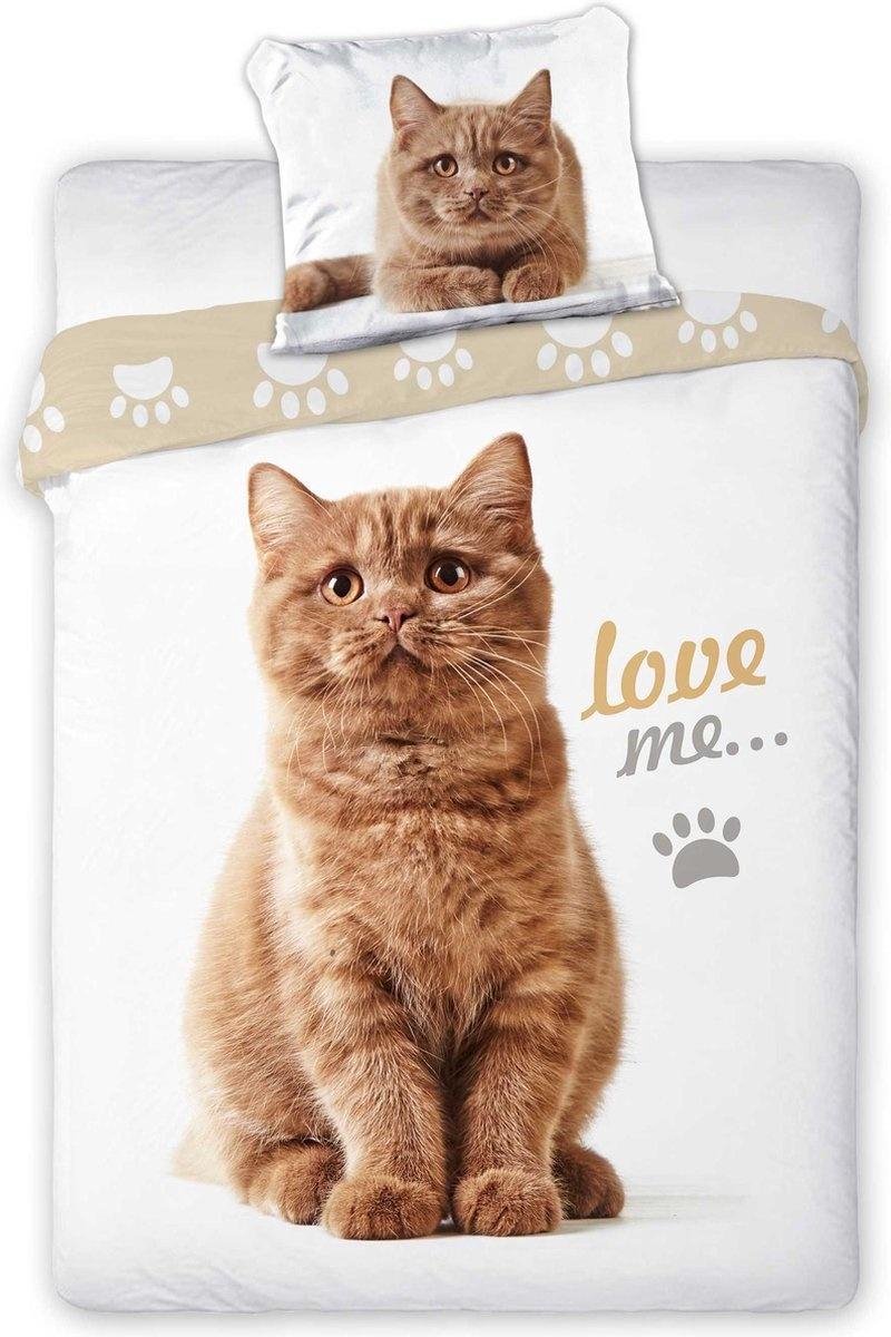 Animal Pictures dekbedovertrek Love Me - Multicolor - 140 x 200 cm - 100% katoen