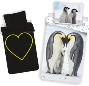Animal Pictures dekbedovertrek Pinguins Glow in the Dark 140 x 200 - Multicolor - 140 x 200 cm - 100% katoen