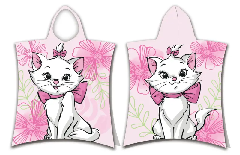 Badponcho van Disney AristoCats, 50 x 115 cm