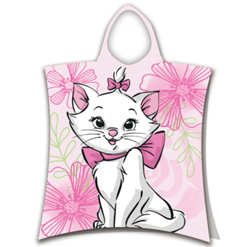 Disney AristoCats poncho - Roze - 50 x 115 cm - 100% katoen