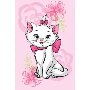 Disney AristoCats fleece deken 100 x 150 cm - Roze - 100 x 150 cm - 100% Polyester