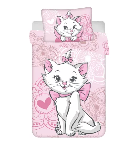 Disney AristoCats dekbedovertrek - Roze - 100 x 135 cm