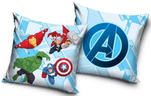 Marvel Avengers sierkussen 40 x 40 cm - Blauw - 40 x 40 cm - 100% Polyester