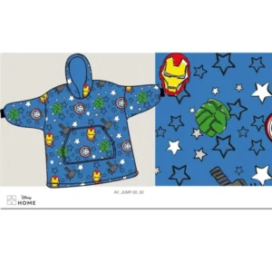 Marvel Avengers poncho maat XS - Multicolor - x S-L cm - 100% Polyester