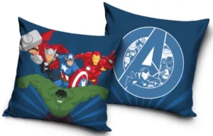 Marvel Avengers sierkussen Blauw 40 x 40 cm - Blauw - 40 x 40 cm - 100% Polyester