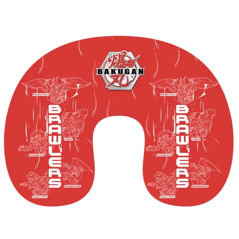 Bakugan kussen 43x35cm Rood - Rood - 43 x 35 cm
