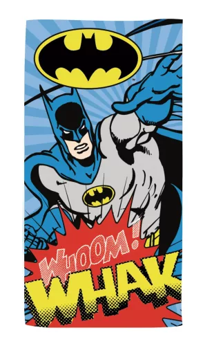 Whoom - Batman strandlaken 70 x 140 cm - Multicolor - 70 x 140 cm - 100% katoen