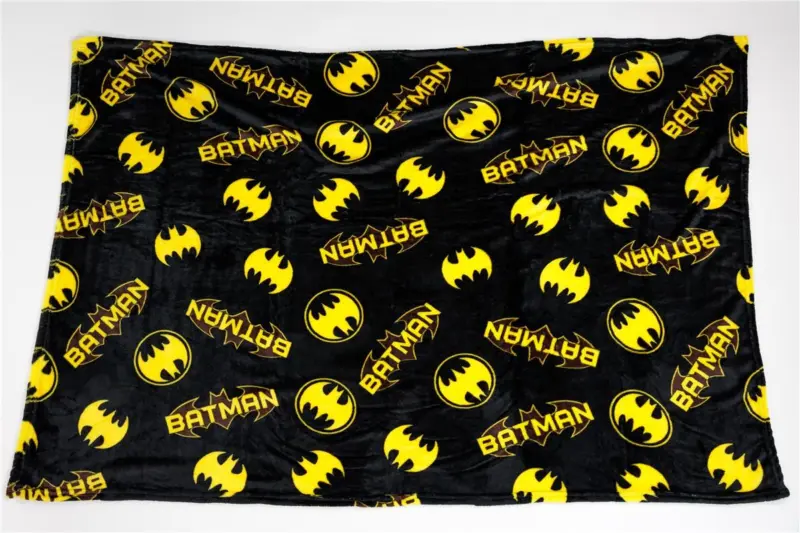 Batman plaid 110 x 150 cm - Multicolor - 110 x 150 cm - 100% Polyester