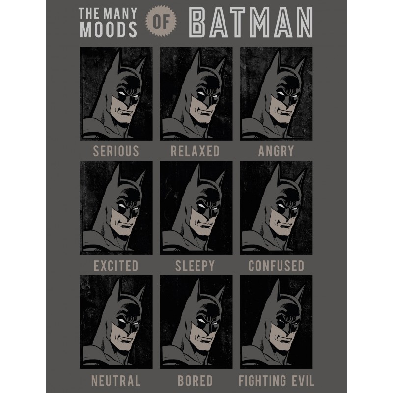 Batman plaid 130 x 170 cm - Multicolor - 130 x 170 cm - 100% Polyester