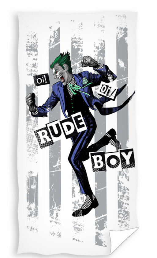Rude - Batman strandlaken 70 x 140 cm - Multicolor - 70 x 140 cm - 100% katoen