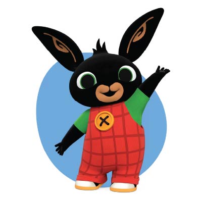 Bing fleece deken