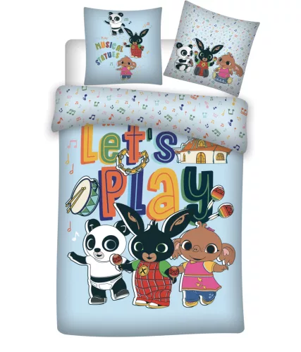 Bing dekbedovertrek Let's Play 100 X 135 Cm Katoen - Multicolor - 100 x 135 cm - Katoen