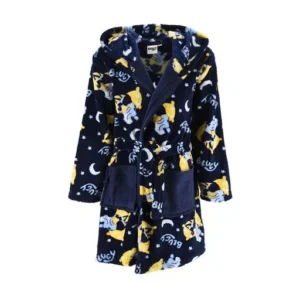 Bluey badjas - Blauw - 3 jaar / 98 cm, 4 jaar / 104 cm, 5 jaar / 110 cm, 6 jaar / 116 cm - 100% Polyester - foto 1