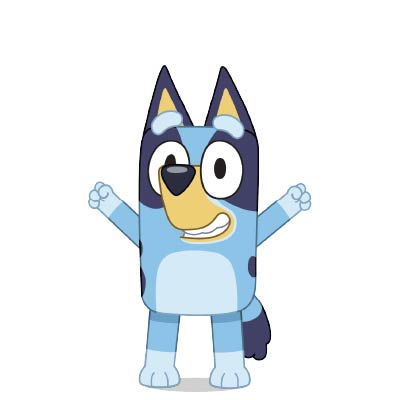 Bluey slaapkamer