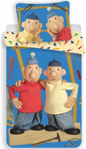 Buurman & Buurman dekbedovertrek A JE TO! - Multicolor - 140 x 200 cm - 100% katoen