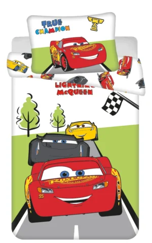 Cars dekbedovertrek Champion - Multicolor - 100 x 135 cm - Katoen
