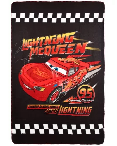 Cars fleece deken 100 x 150 cm - Roze - 100 x 150 cm - 100% Polyester