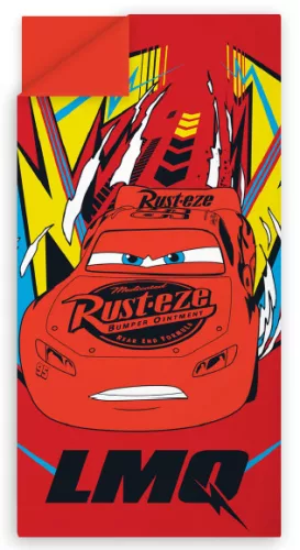 Cars bed - Rood - 70 x 140 cm - 100% Polyester
