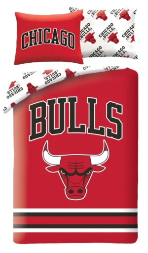 Chicago Bulls dekbedovertrek 140 x 200 cm - Multicolor - 140 x 200 cm - 100% Polyester