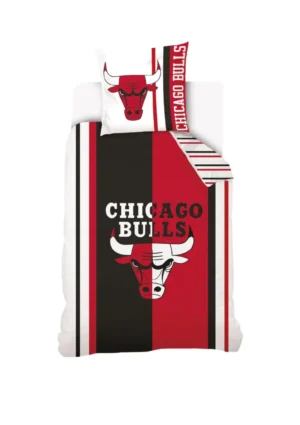 Chicago Bulls dekbedovertrek 140 x 200 cm - Multicolor - 140 x 200 cm - 100% katoen