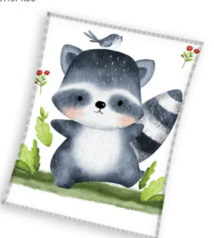 Sweet Home plaid wit 110x140cm - Wit - 110 x 140 cm - 100% Polyester
