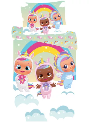 Cry Babies dekbedovertrek 100 X 135 Cm Katoen - Roze - 100 x 135 cm - Katoen