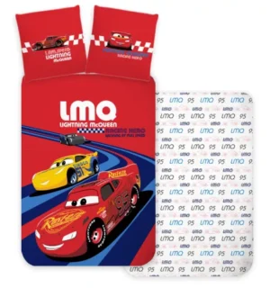 Cars dekbedovertrek Rood - Multicolor - 100 x 135 cm