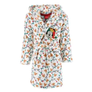 Disney Minnie Mouse badjas - Multicolor - 3 jaar / 98 cm, 4 jaar / 104 cm, 6 jaar / 116 cm, 8 jaar / 128 cm - 100% Polyester - foto 1