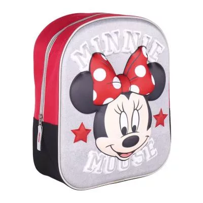 Disney Minnie Mouse tas 3D 31x25x10 cm - 31 x 25 cm - 100% Polyester