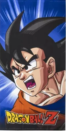Dragon Ball Z strandlaken Goku 70 x 140 cm - Multicolor - 70 x 140 cm - 100% Polyester