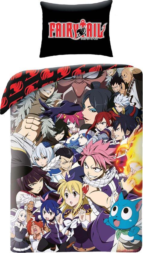 Fairy Tail dekbedovertrek Lucy Heartfilia 140x200cm polyester - Multicolor - 140 x 200 cm - 100% Polyester