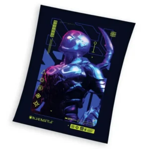Blue Beetle plaid 150 x 200 cm - Multicolor - 150 x 200 cm - 100% Polyester