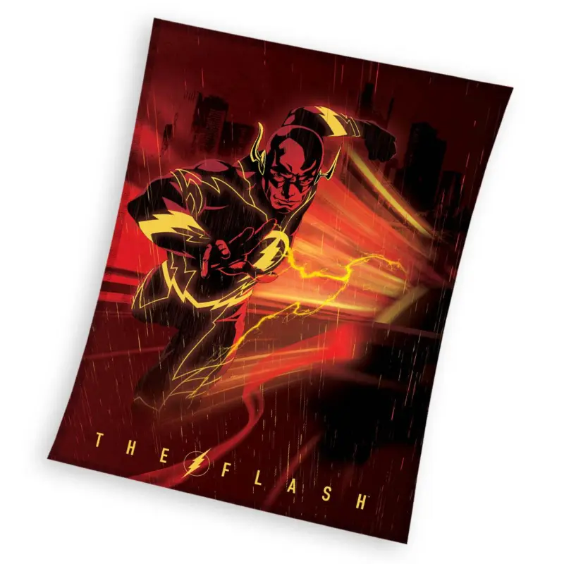 Warner Bros. plaid Flash 150 x 200 cm - Multicolor - 150 x 200 cm - 100% Polyester