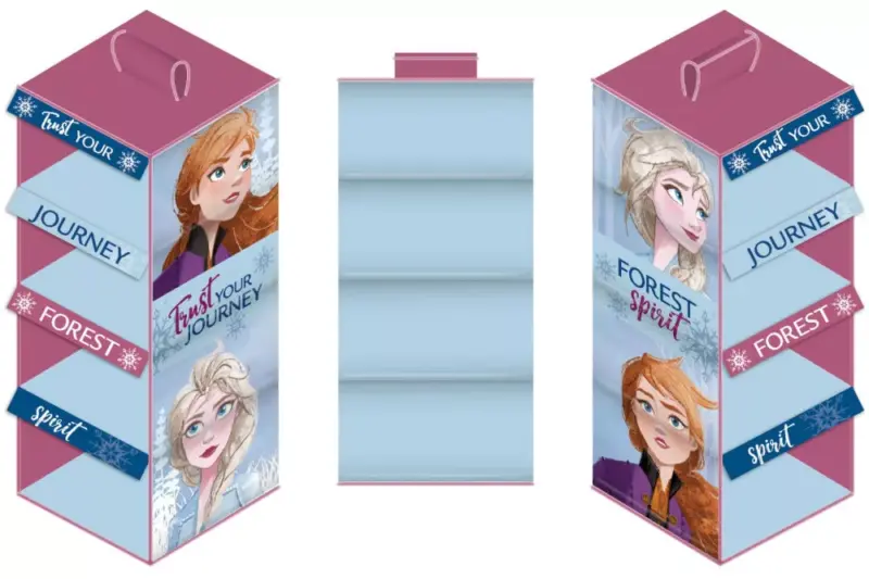 Frozen Elsa and Anna hangende opbergkast 29 x 28 x 71 cm