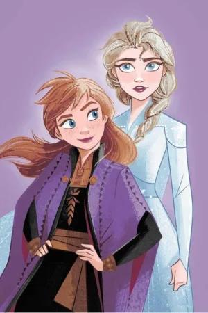 Disney Frozen plaid Sisters 100 x 150 cm - Roze - 100 x 150 cm - 100% Polyester