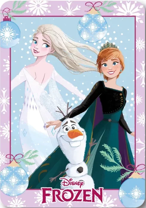 Disney Frozen fleece deken 100 x 140 cm - Multicolor - 100 x 140 cm - 100% Polyester