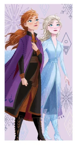 Disney Frozen strandlaken Sisters 70 x 137 cm - Multicolor - 70 x 137 cm - 100% Polyester
