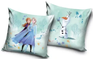 Disney Frozen sierkussen Anna Elsa en Olaf 40 x 40 cm - Multicolor - 40 x 40 cm - 100% Polyester