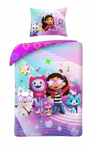 Gabby's Dollhouse dekbedovertrek Sunglasses 140 x 200 cm - Multicolor - 140 x 200 cm - Katoen