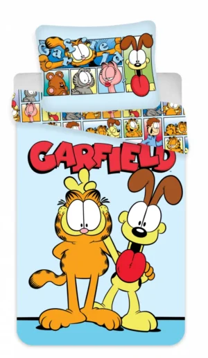 Garfield dekbedovertrek 100 x 140 cm Katoen - Blauw - 100 x 140 cm - Katoen