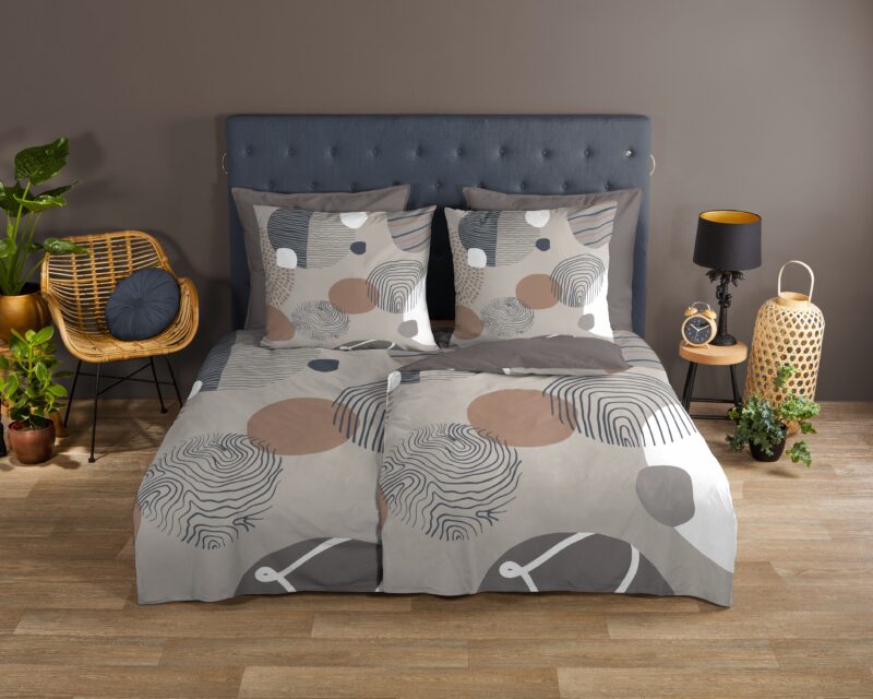 "" overtrek van Good Morning, 135 x 200 cm, kussensloop 80 x 80 cm - 100% katoen