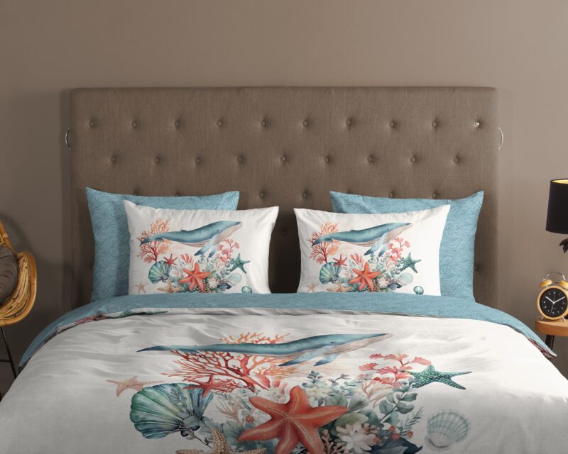 100% katoen dekbedset maritiem/ zee thema van Good Morning in 240 x 200/220 cm