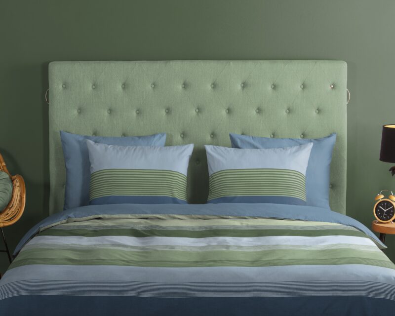 100% katoen dekbedset strepen van Good Morning in 240 x 200/220 cm