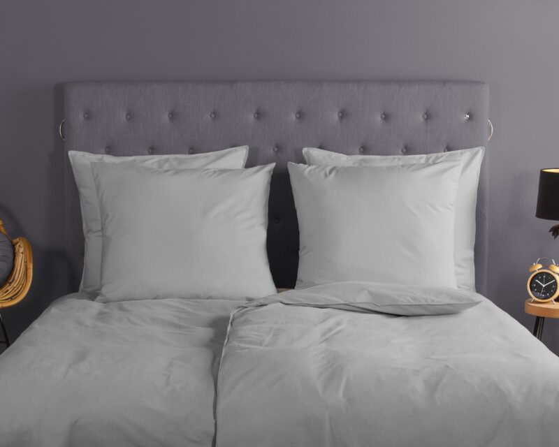 100% katoen dekbedset van Good Morning in 240 x 200/220 cm - Grijs