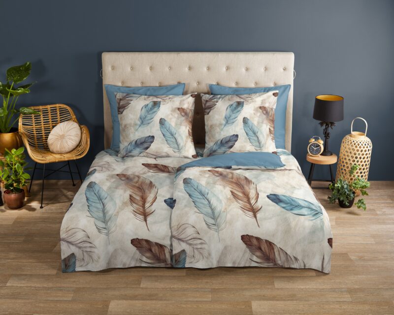 Veren overtrek van Good Morning, 135 x 200 cm, kussensloop 80 x 80 cm